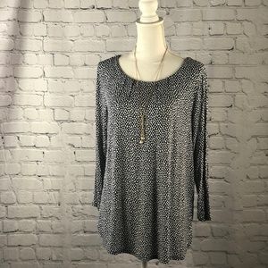 Dana Buchman Knit Top Size Large